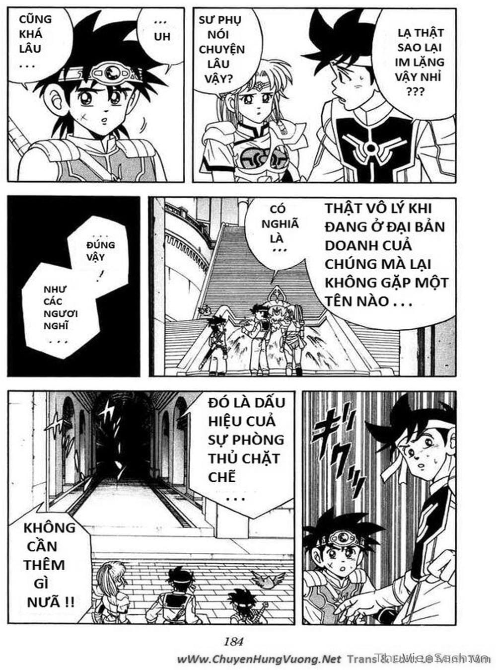 Truyện Tranh Dấu Ấn Rồng Thiêng - Dragon Quest trang 4