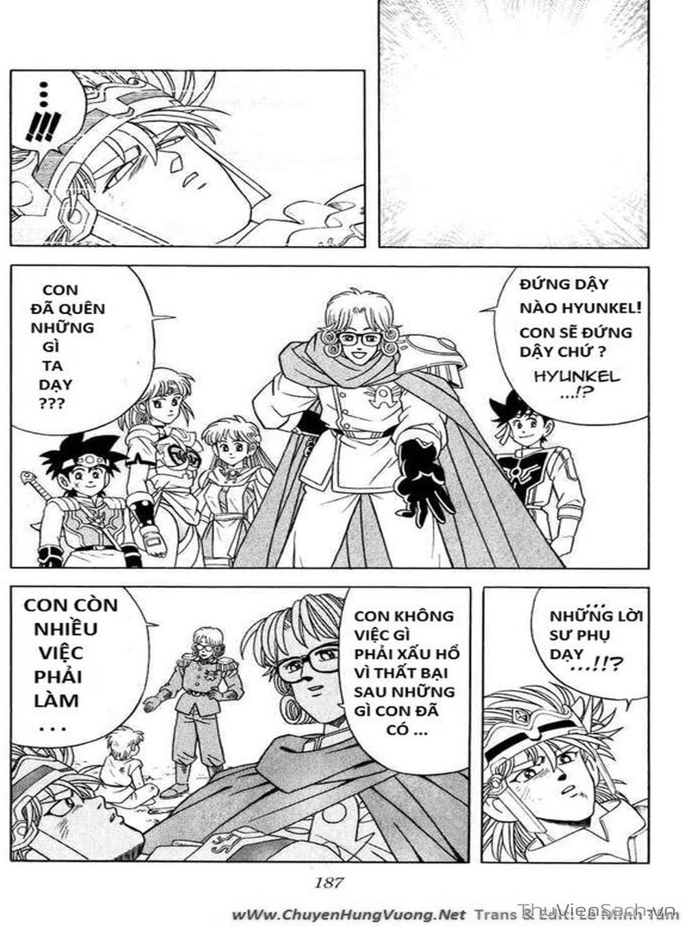 Truyện Tranh Dấu Ấn Rồng Thiêng - Dragon Quest trang 4