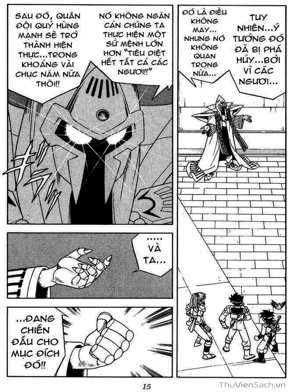 Truyện Tranh Dấu Ấn Rồng Thiêng - Dragon Quest trang 4