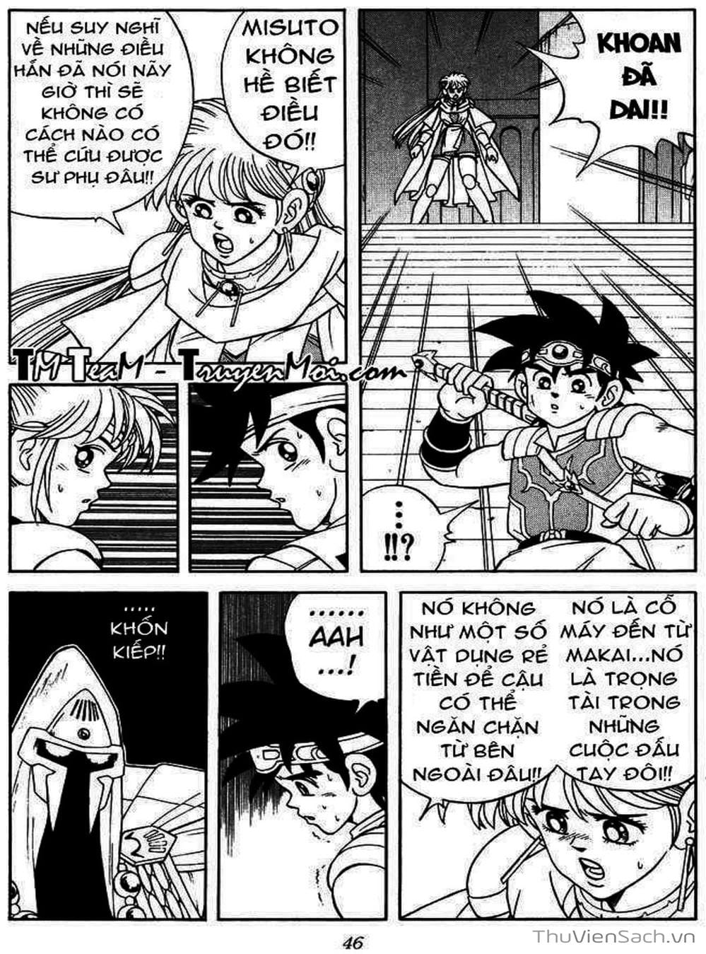 Truyện Tranh Dấu Ấn Rồng Thiêng - Dragon Quest trang 4