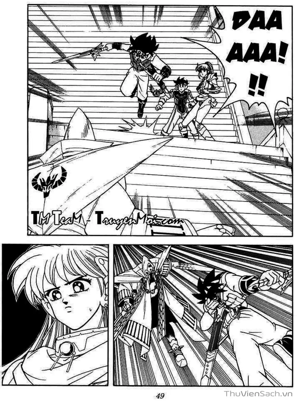 Truyện Tranh Dấu Ấn Rồng Thiêng - Dragon Quest trang 4