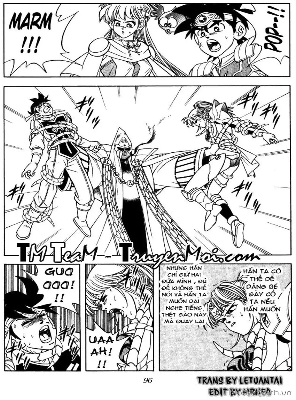 Truyện Tranh Dấu Ấn Rồng Thiêng - Dragon Quest trang 4