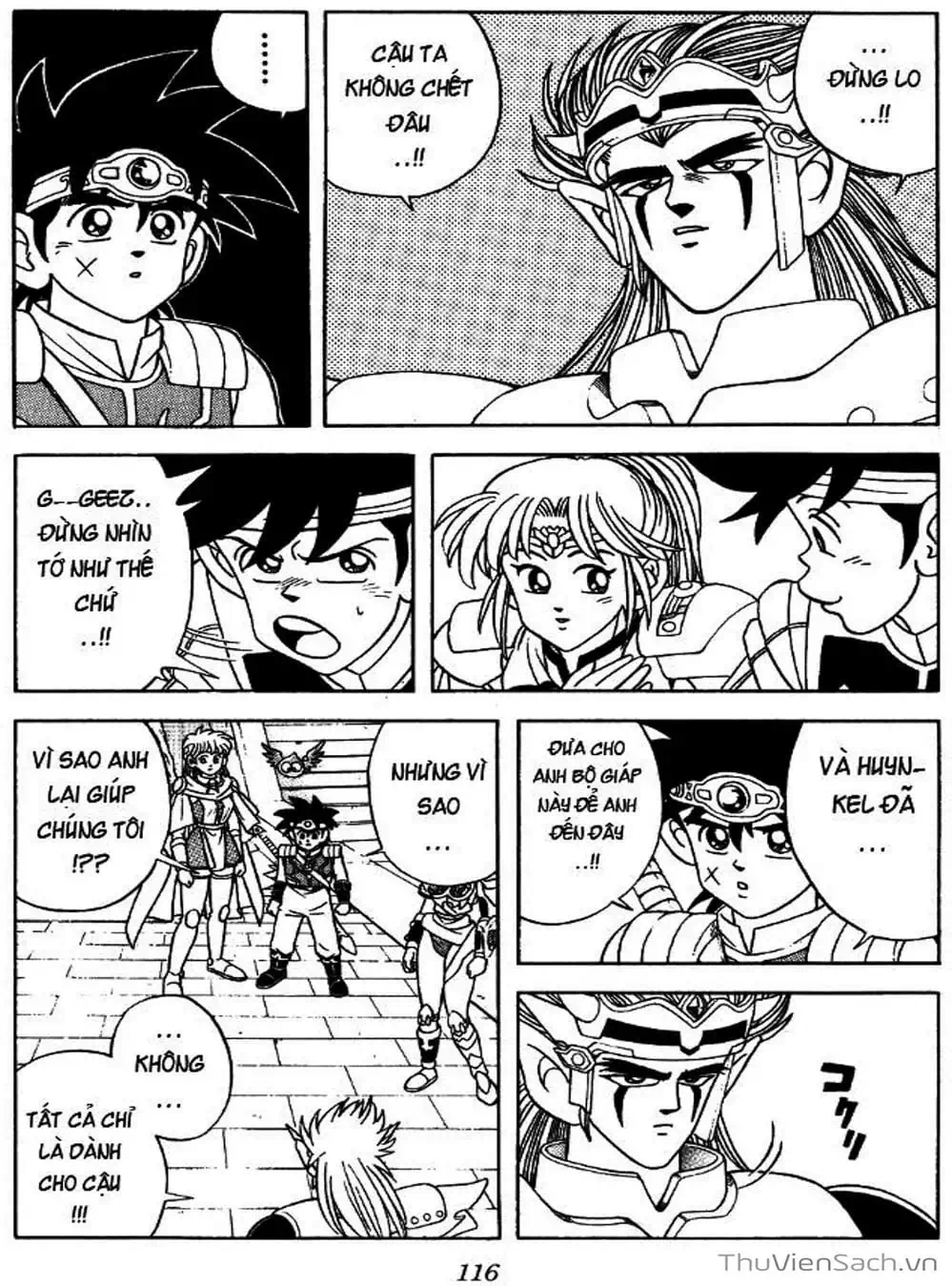 Truyện Tranh Dấu Ấn Rồng Thiêng - Dragon Quest trang 4