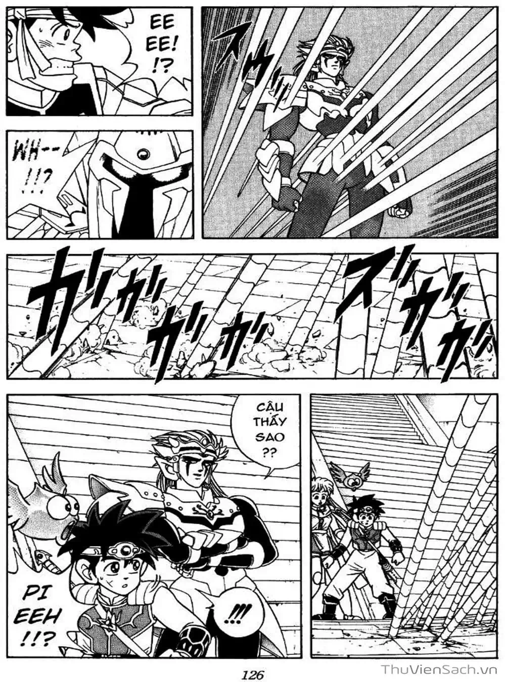 Truyện Tranh Dấu Ấn Rồng Thiêng - Dragon Quest trang 4