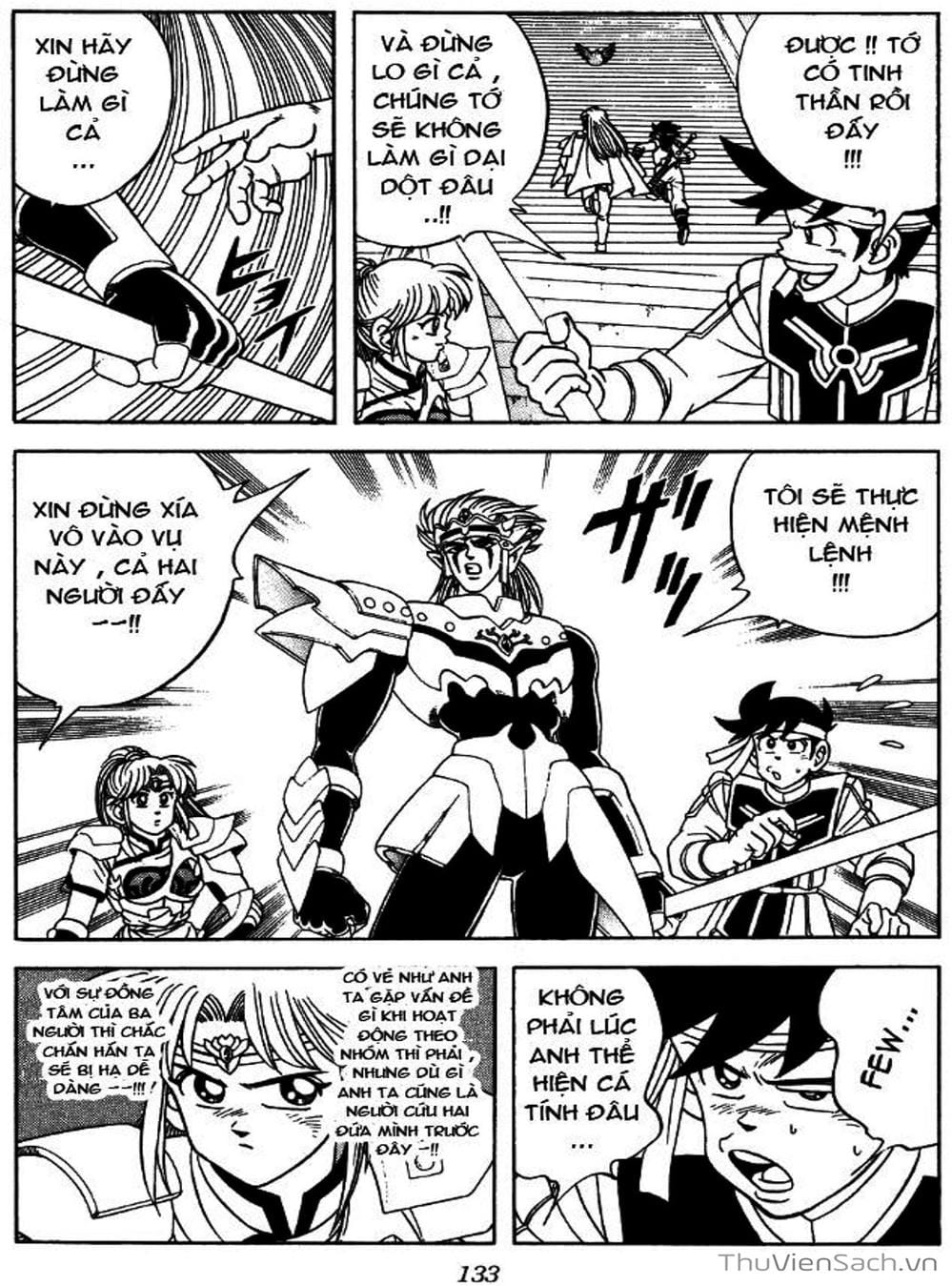 Truyện Tranh Dấu Ấn Rồng Thiêng - Dragon Quest trang 4