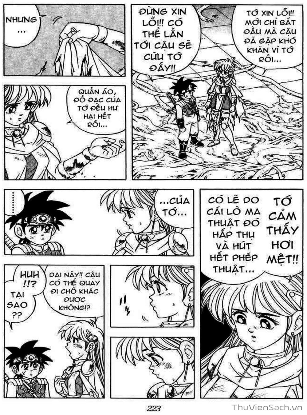 Truyện Tranh Dấu Ấn Rồng Thiêng - Dragon Quest trang 4