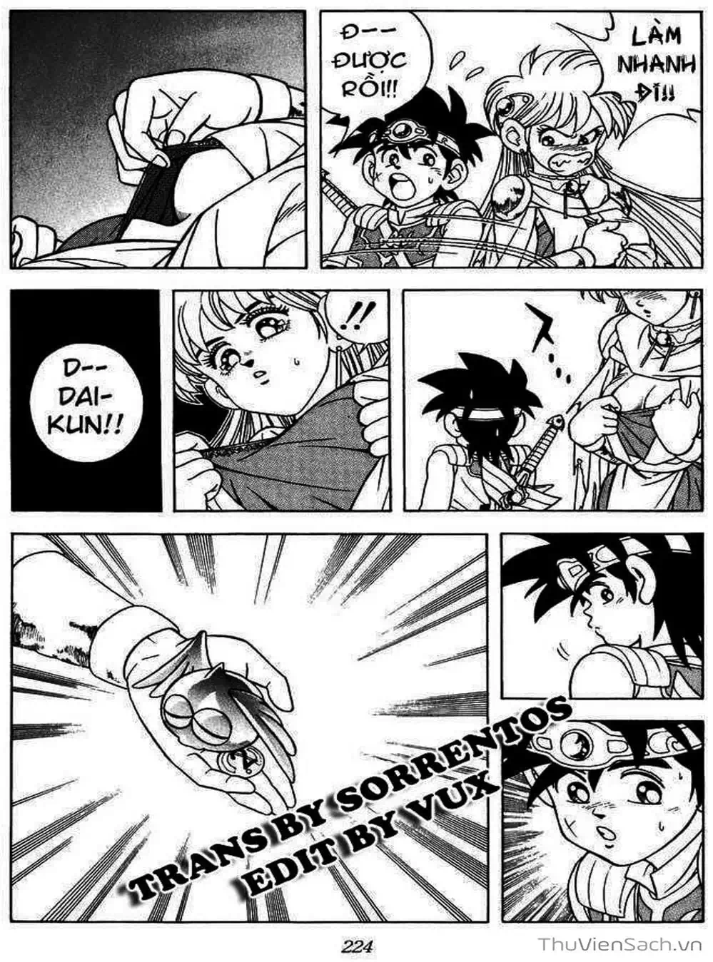 Truyện Tranh Dấu Ấn Rồng Thiêng - Dragon Quest trang 4