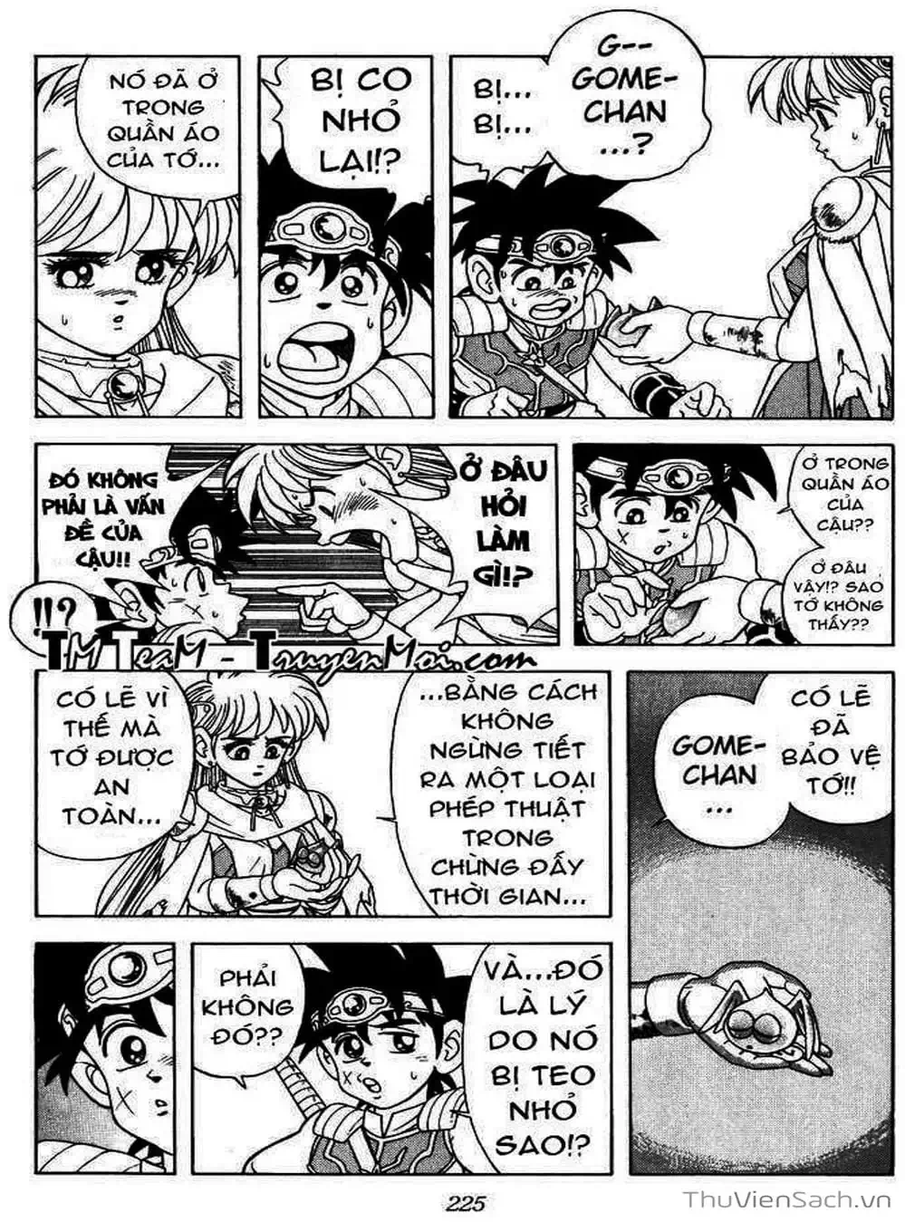 Truyện Tranh Dấu Ấn Rồng Thiêng - Dragon Quest trang 4