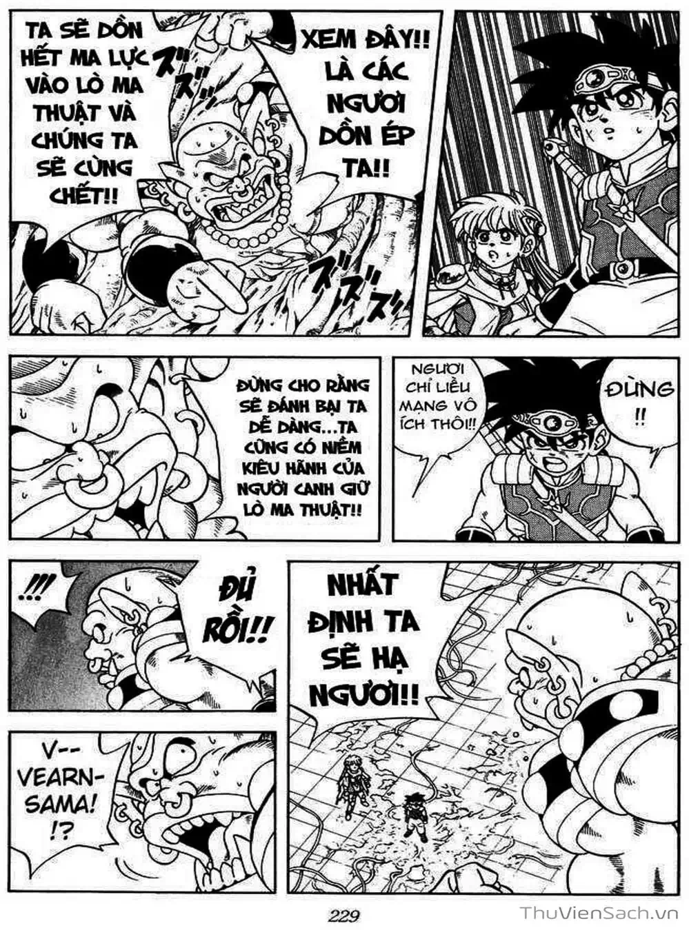 Truyện Tranh Dấu Ấn Rồng Thiêng - Dragon Quest trang 4