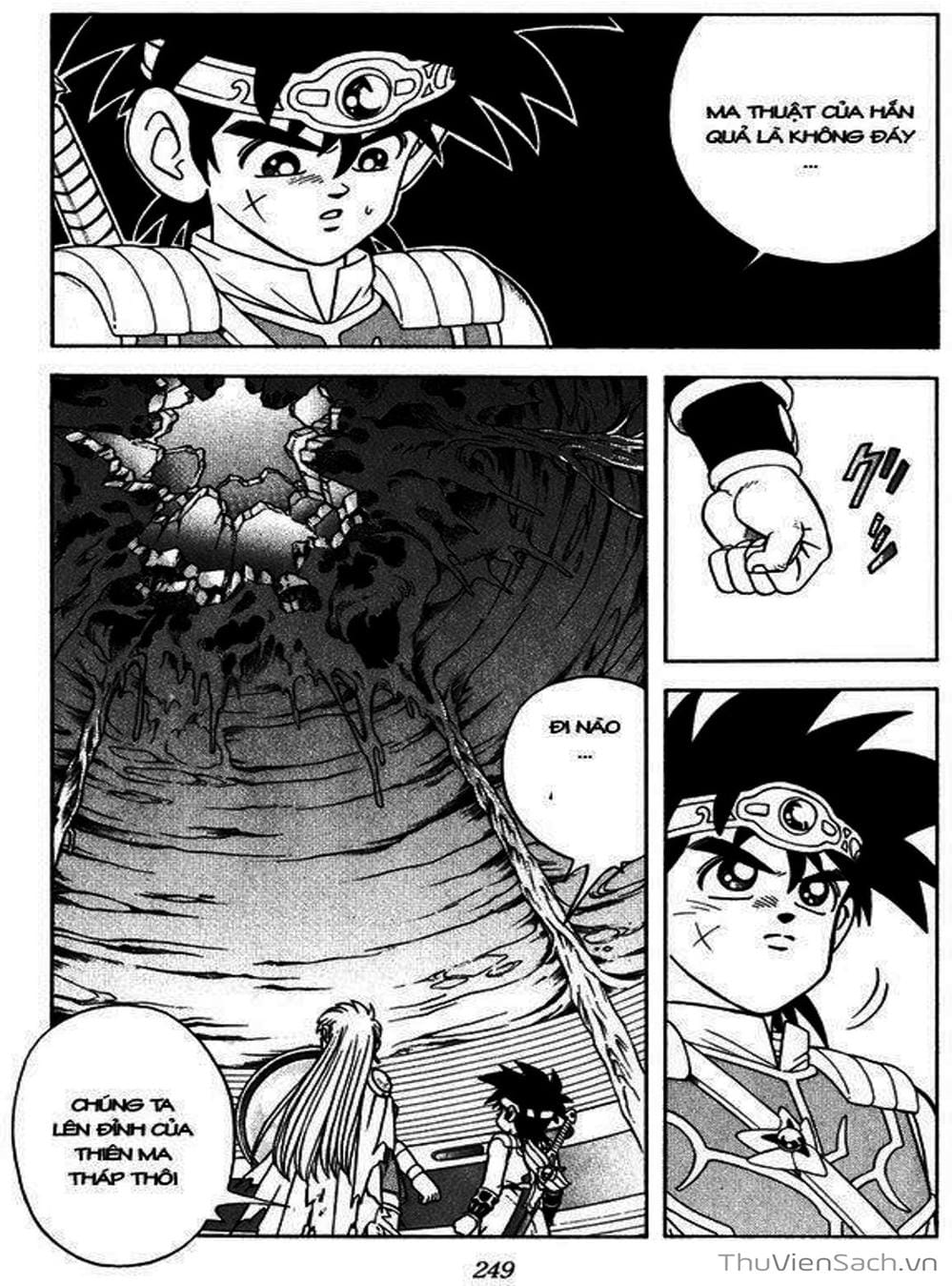 Truyện Tranh Dấu Ấn Rồng Thiêng - Dragon Quest trang 4