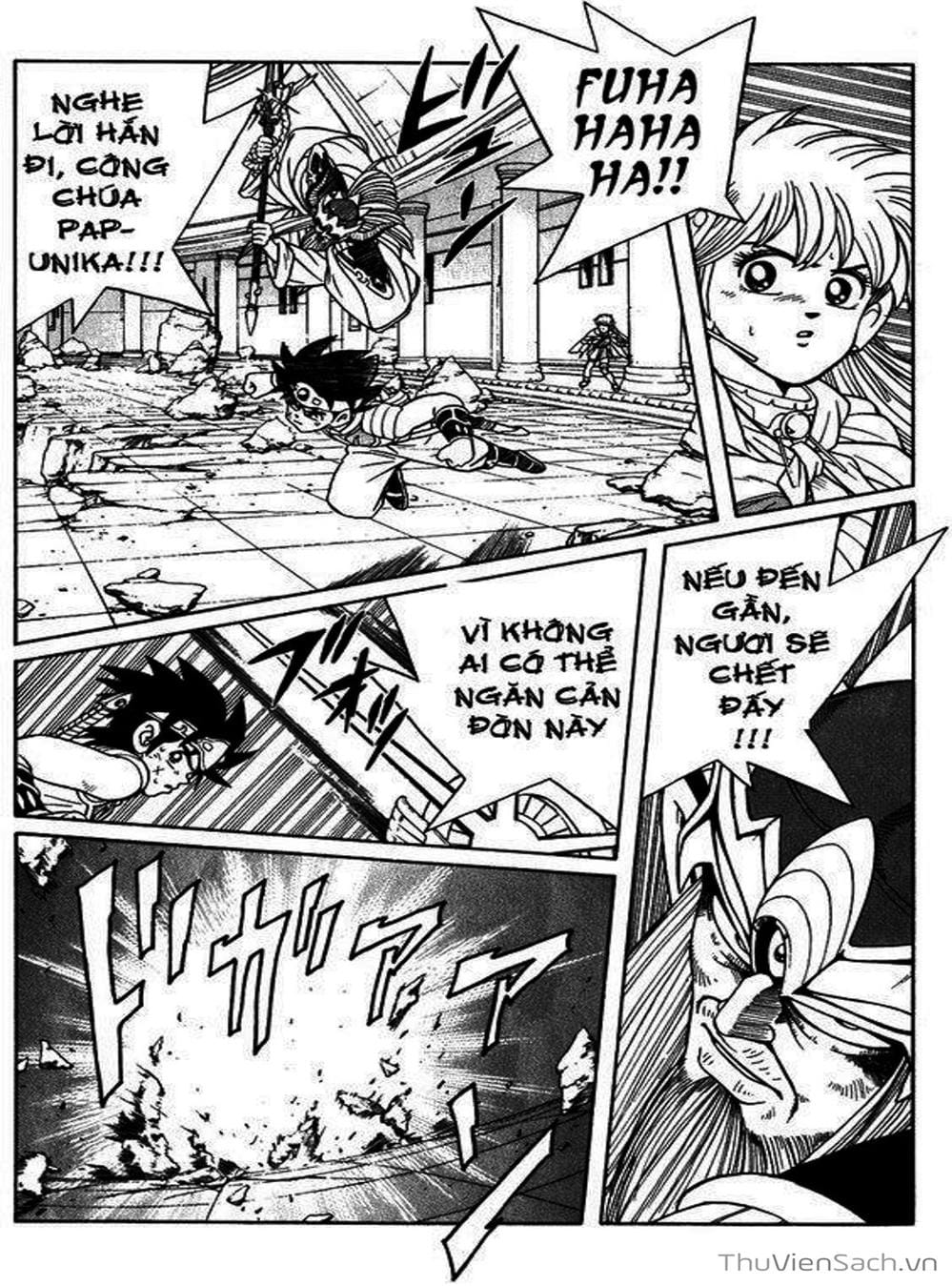 Truyện Tranh Dấu Ấn Rồng Thiêng - Dragon Quest trang 4