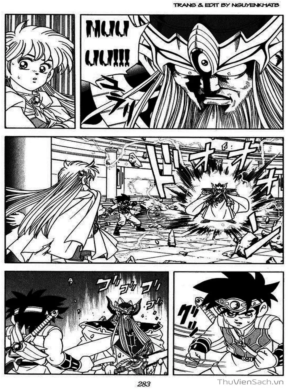 Truyện Tranh Dấu Ấn Rồng Thiêng - Dragon Quest trang 4