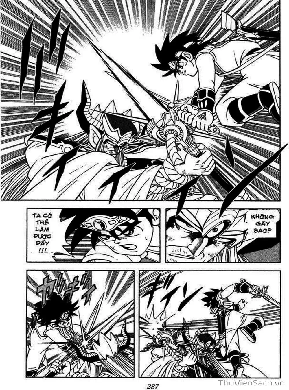 Truyện Tranh Dấu Ấn Rồng Thiêng - Dragon Quest trang 4