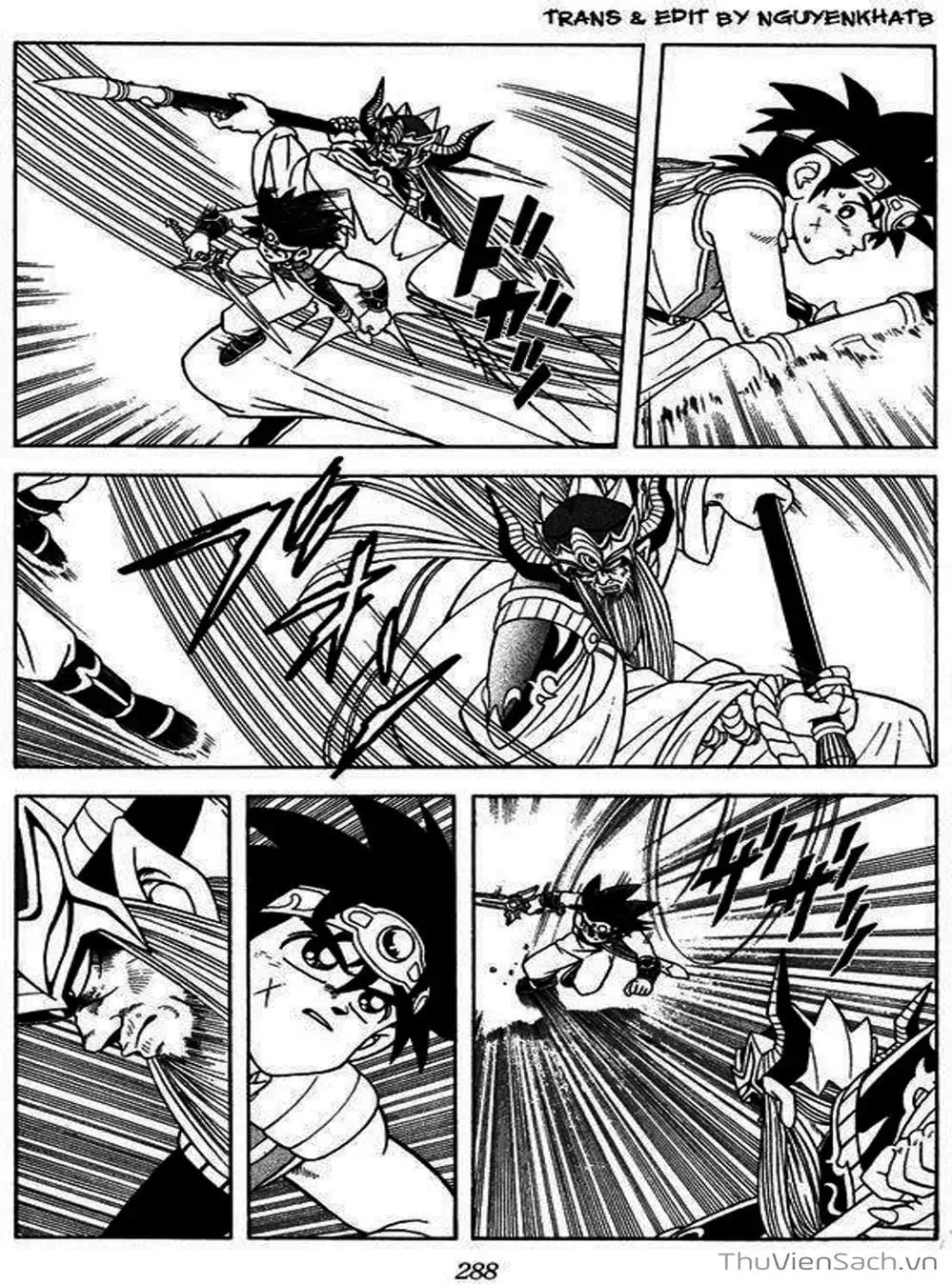 Truyện Tranh Dấu Ấn Rồng Thiêng - Dragon Quest trang 4