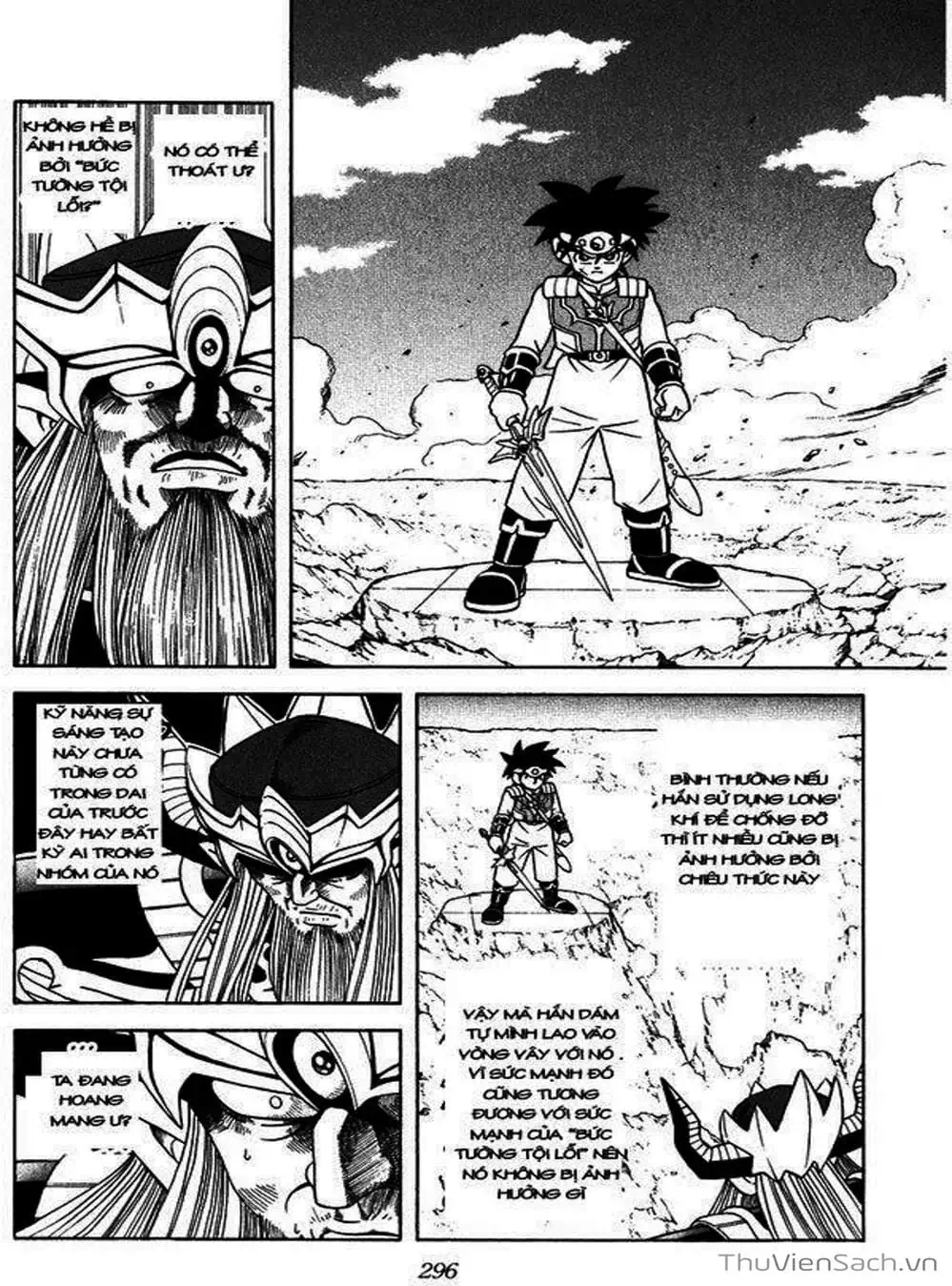 Truyện Tranh Dấu Ấn Rồng Thiêng - Dragon Quest trang 4