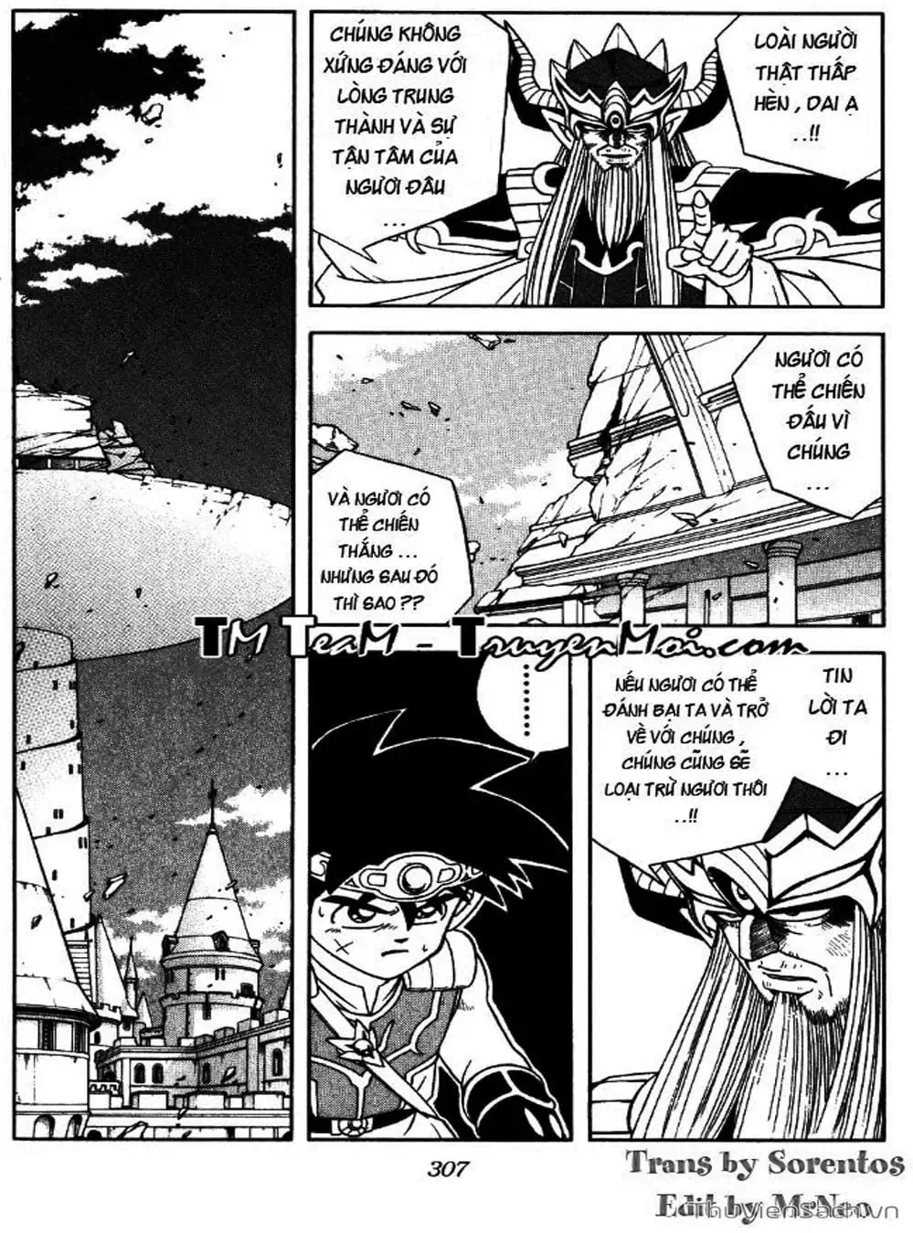 Truyện Tranh Dấu Ấn Rồng Thiêng - Dragon Quest trang 4