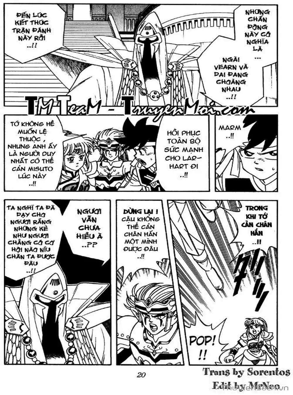 Truyện Tranh Dấu Ấn Rồng Thiêng - Dragon Quest trang 4