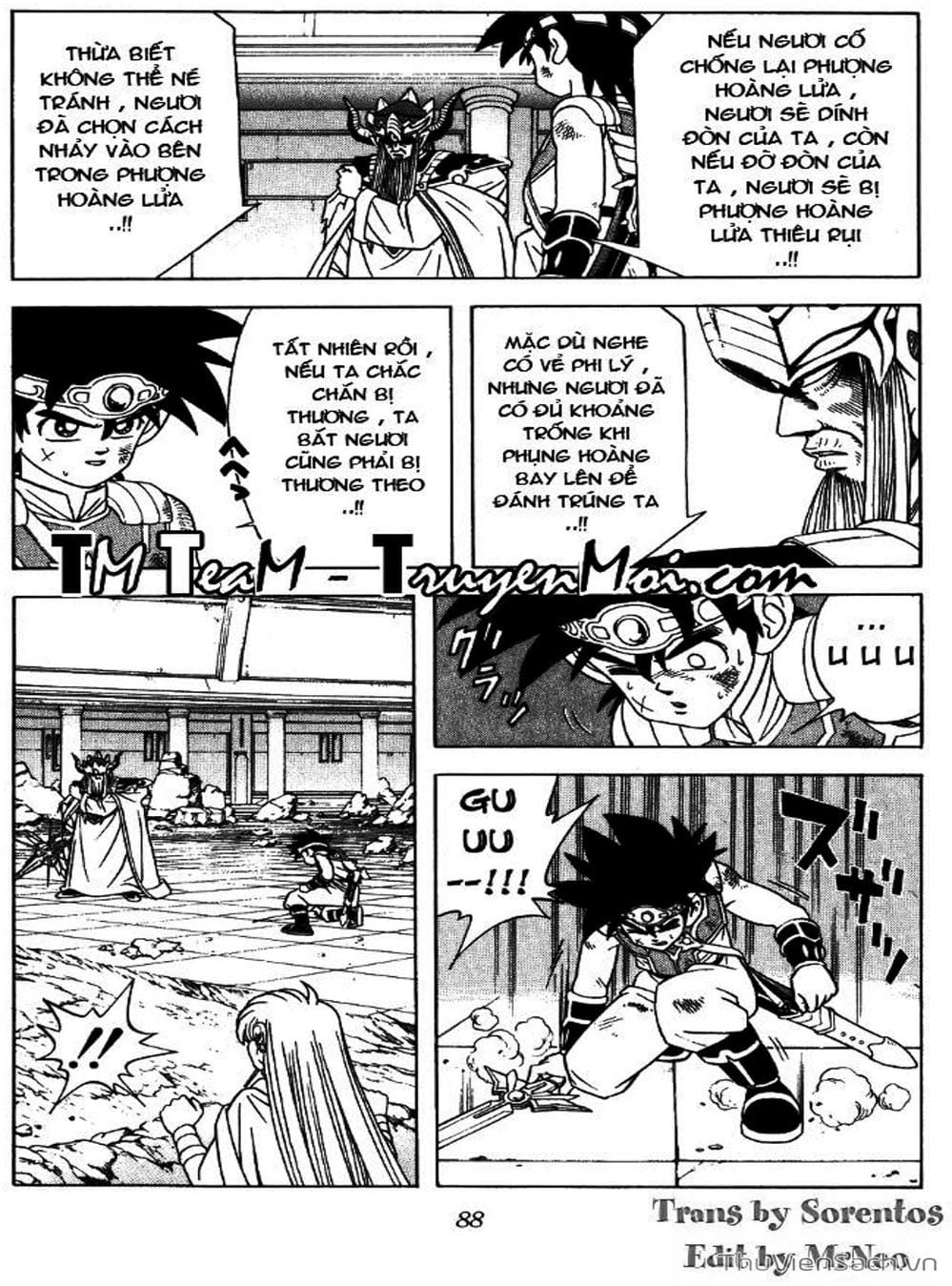 Truyện Tranh Dấu Ấn Rồng Thiêng - Dragon Quest trang 4