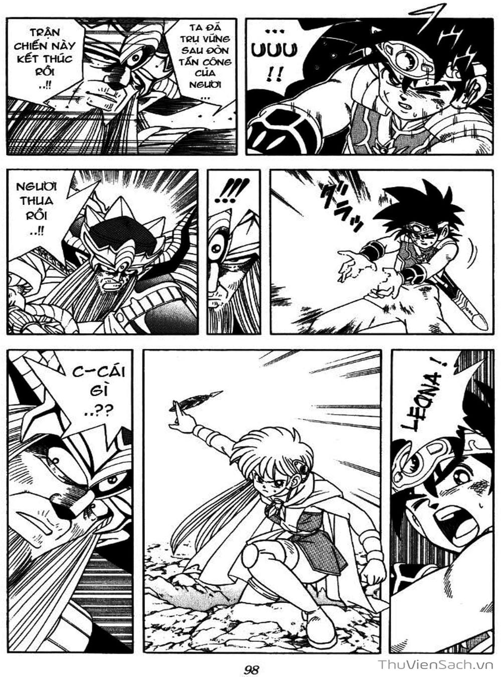 Truyện Tranh Dấu Ấn Rồng Thiêng - Dragon Quest trang 4