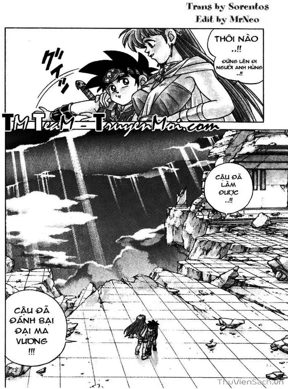 Truyện Tranh Dấu Ấn Rồng Thiêng - Dragon Quest trang 4