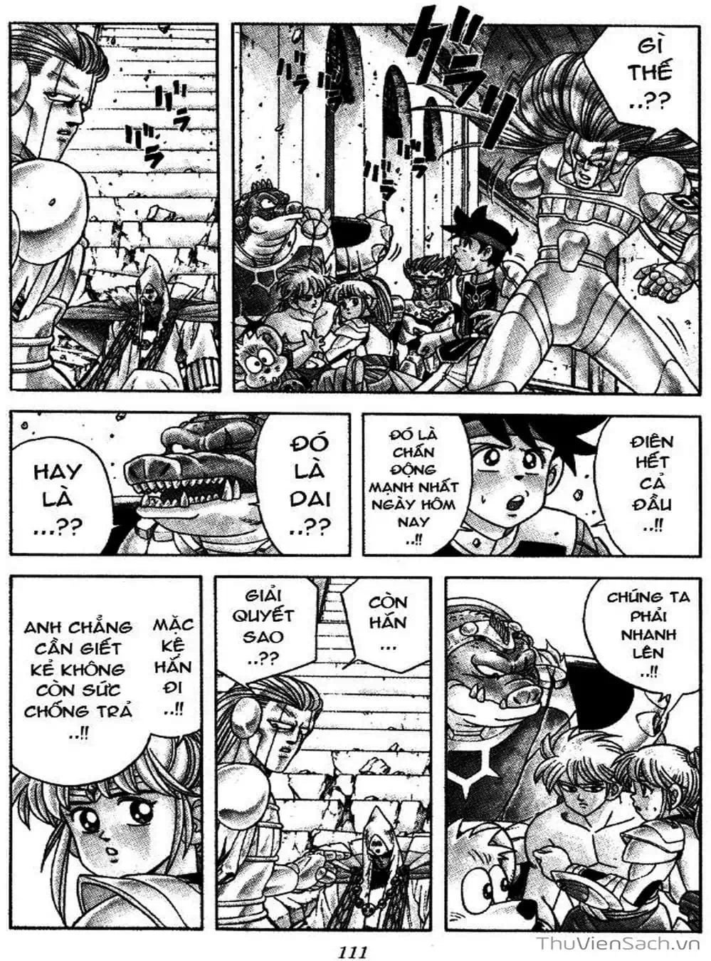 Truyện Tranh Dấu Ấn Rồng Thiêng - Dragon Quest trang 4