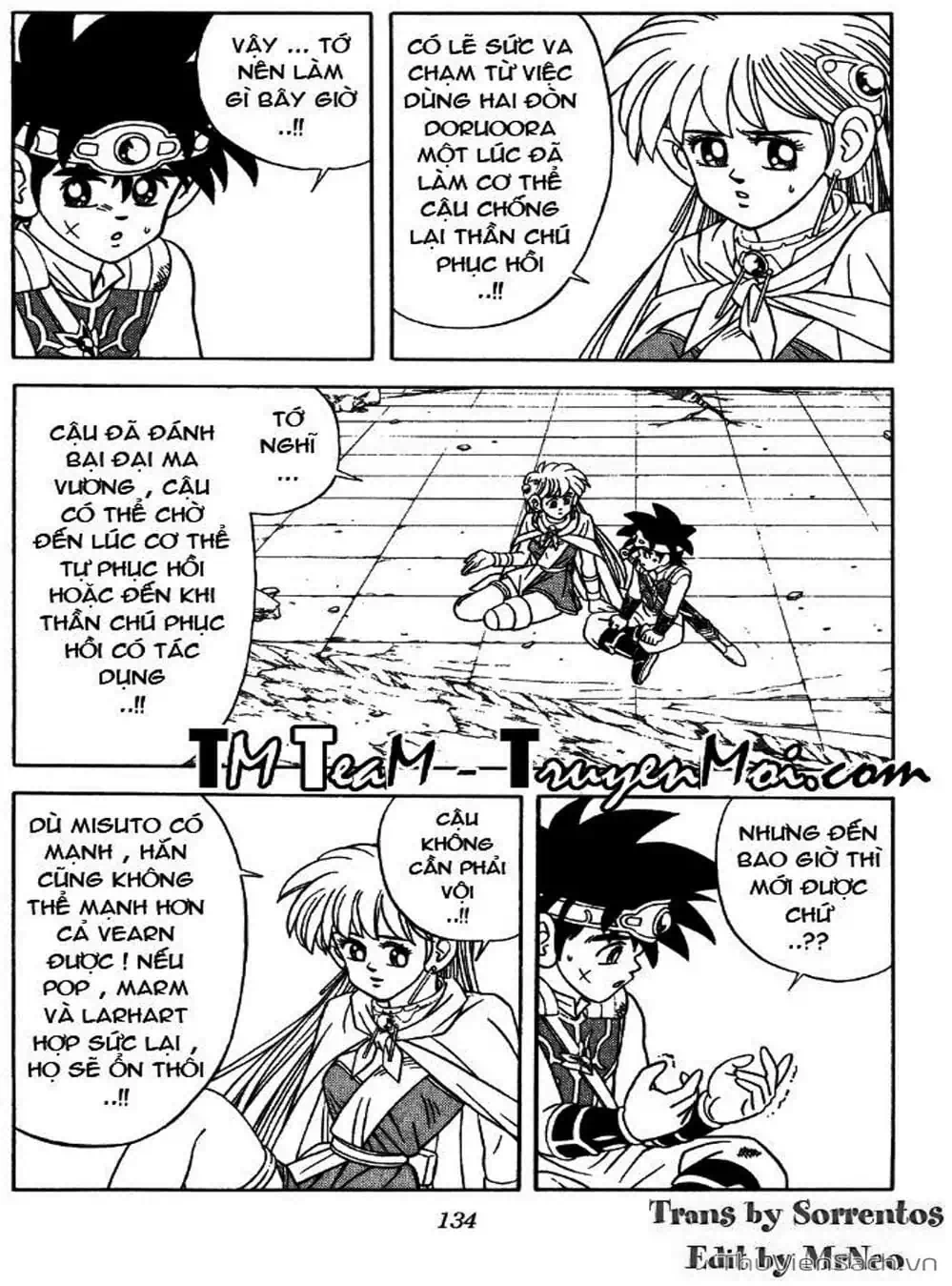 Truyện Tranh Dấu Ấn Rồng Thiêng - Dragon Quest trang 4