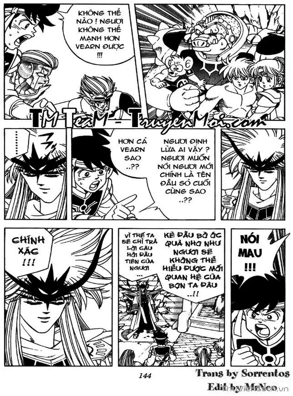 Truyện Tranh Dấu Ấn Rồng Thiêng - Dragon Quest trang 4