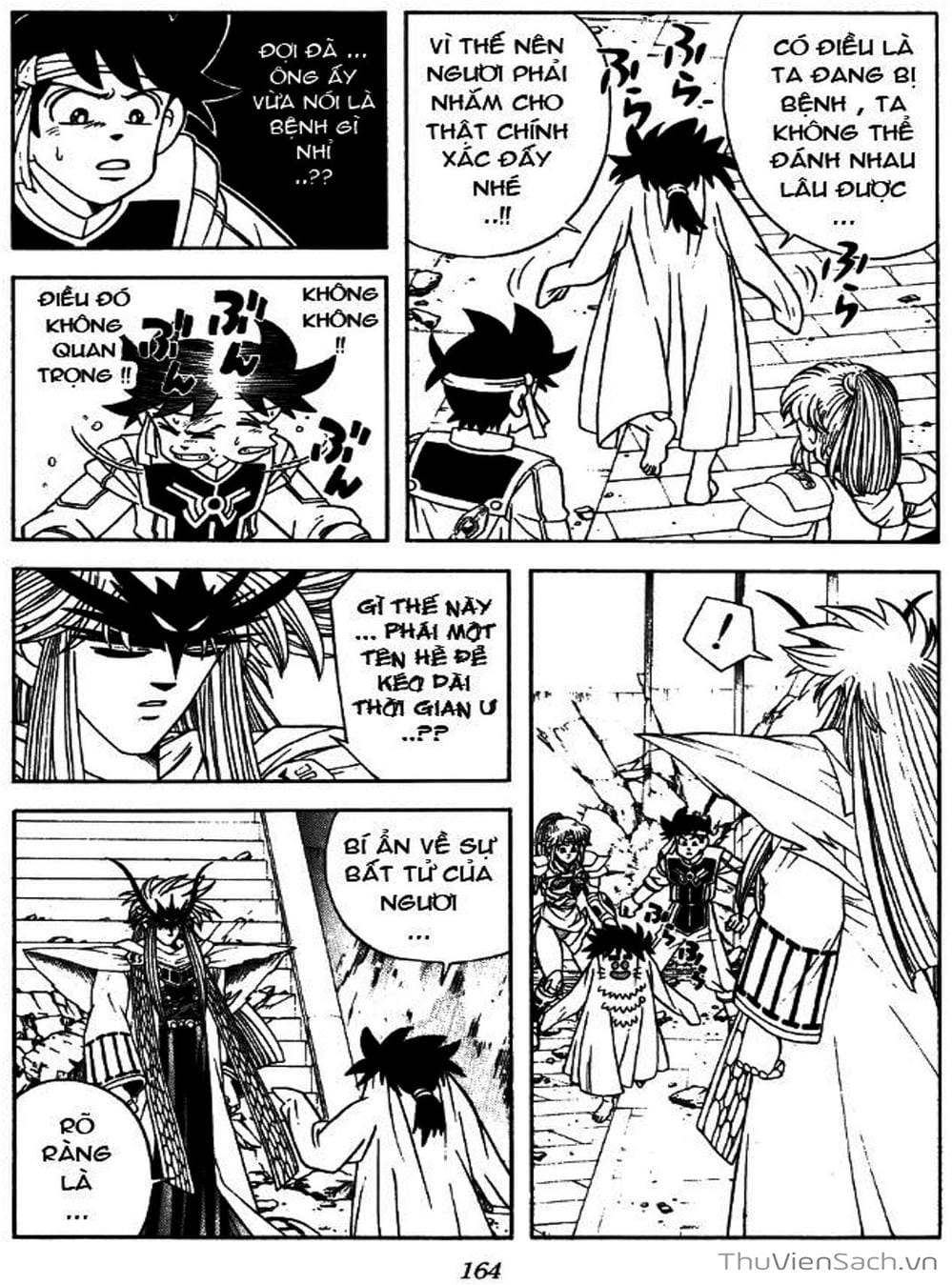 Truyện Tranh Dấu Ấn Rồng Thiêng - Dragon Quest trang 4