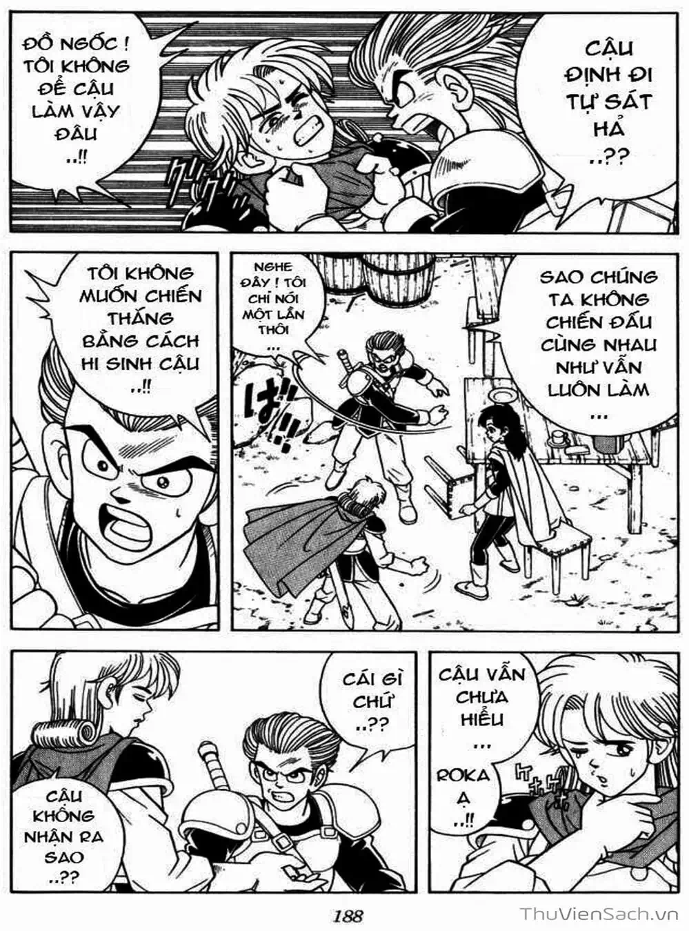 Truyện Tranh Dấu Ấn Rồng Thiêng - Dragon Quest trang 4