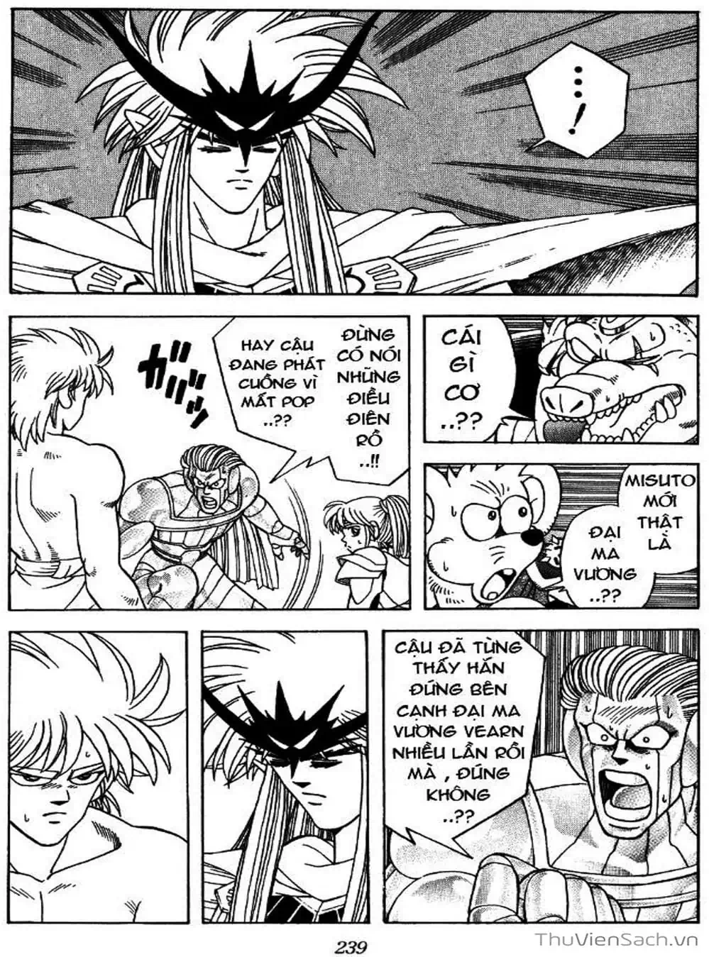 Truyện Tranh Dấu Ấn Rồng Thiêng - Dragon Quest trang 4