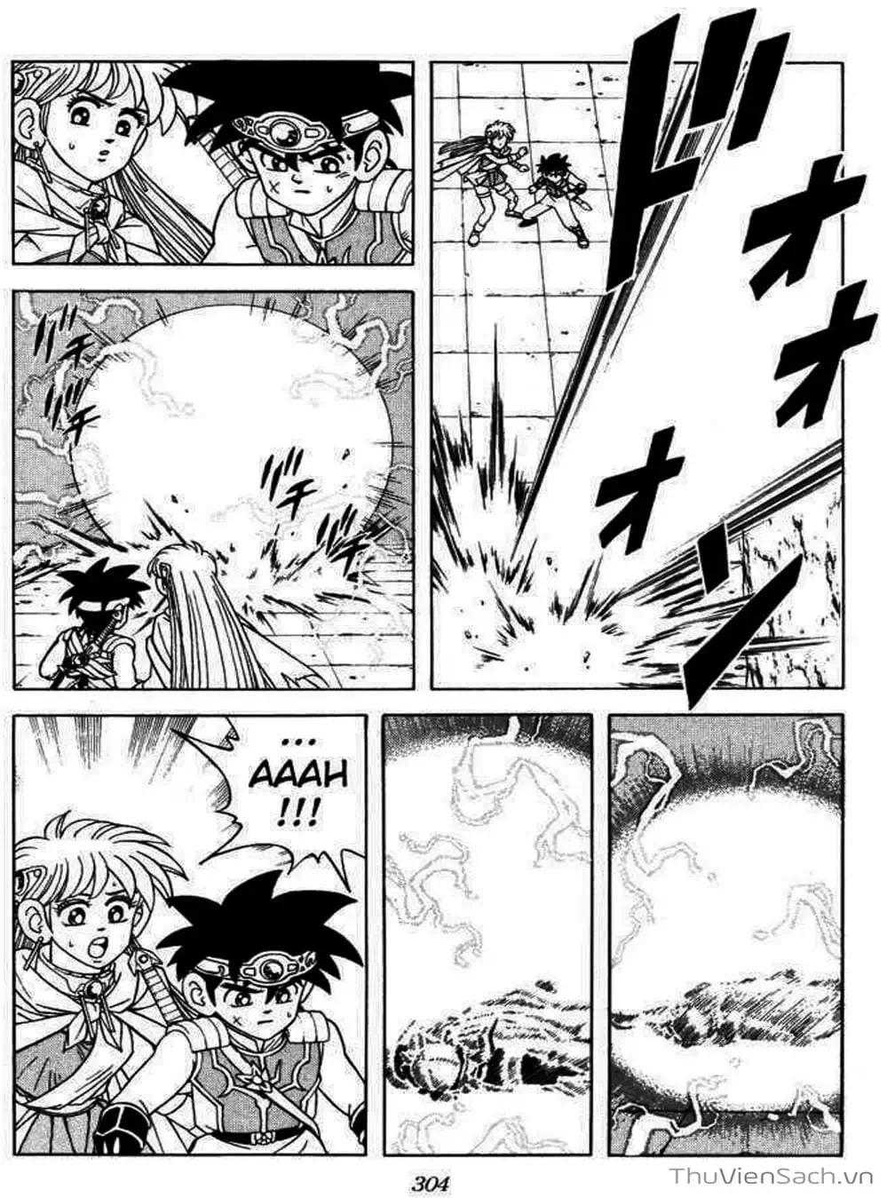 Truyện Tranh Dấu Ấn Rồng Thiêng - Dragon Quest trang 4