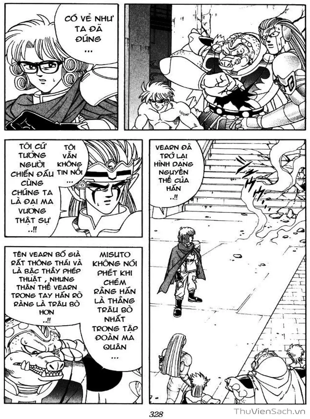 Truyện Tranh Dấu Ấn Rồng Thiêng - Dragon Quest trang 4