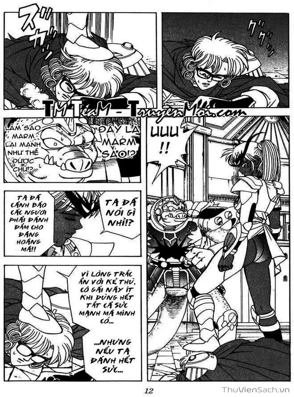 Truyện Tranh Dấu Ấn Rồng Thiêng - Dragon Quest trang 4