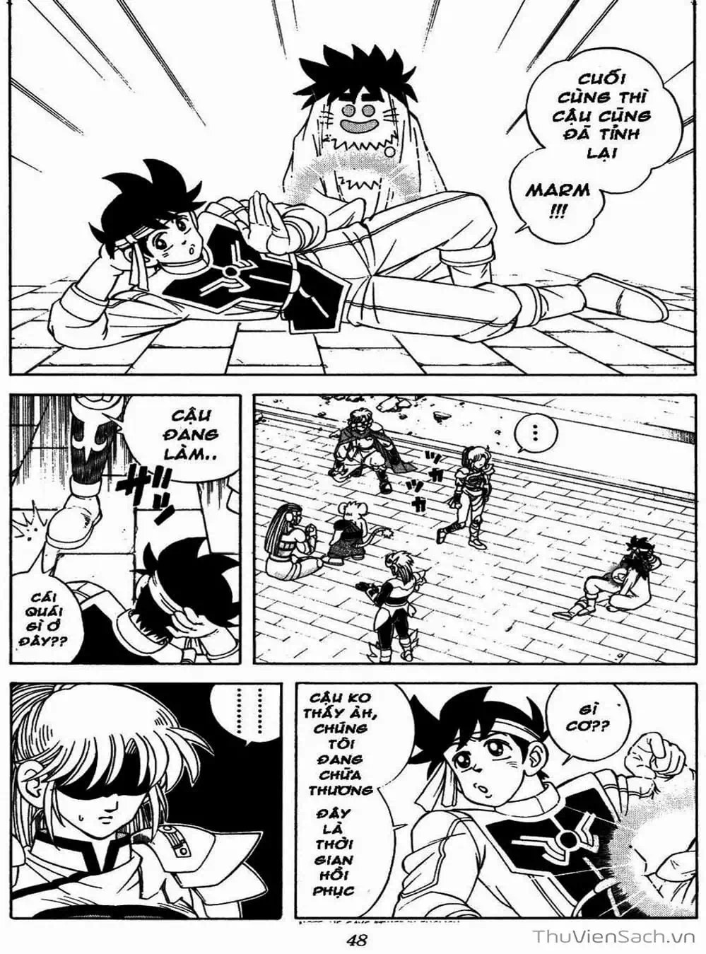 Truyện Tranh Dấu Ấn Rồng Thiêng - Dragon Quest trang 4