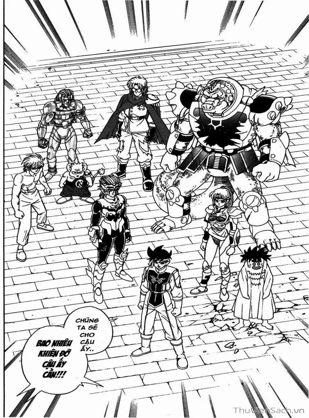 Truyện Tranh Dấu Ấn Rồng Thiêng - Dragon Quest trang 4