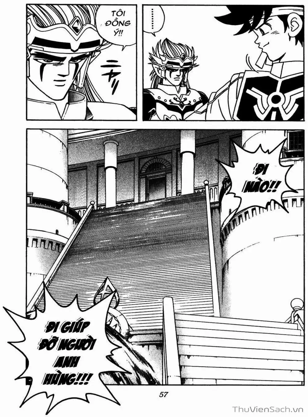 Truyện Tranh Dấu Ấn Rồng Thiêng - Dragon Quest trang 4