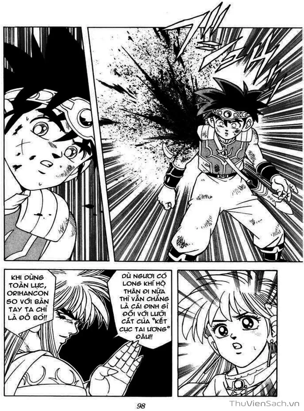 Truyện Tranh Dấu Ấn Rồng Thiêng - Dragon Quest trang 4