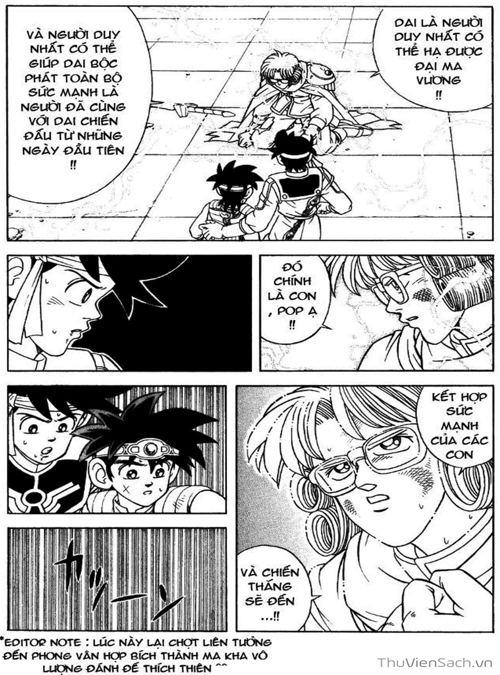 Truyện Tranh Dấu Ấn Rồng Thiêng - Dragon Quest trang 4