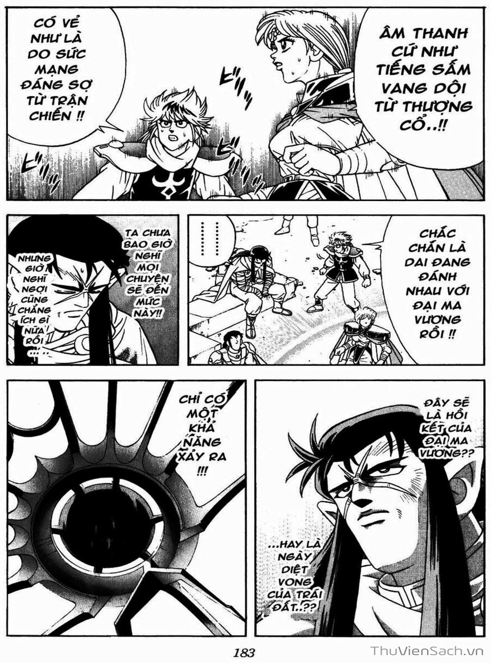 Truyện Tranh Dấu Ấn Rồng Thiêng - Dragon Quest trang 4