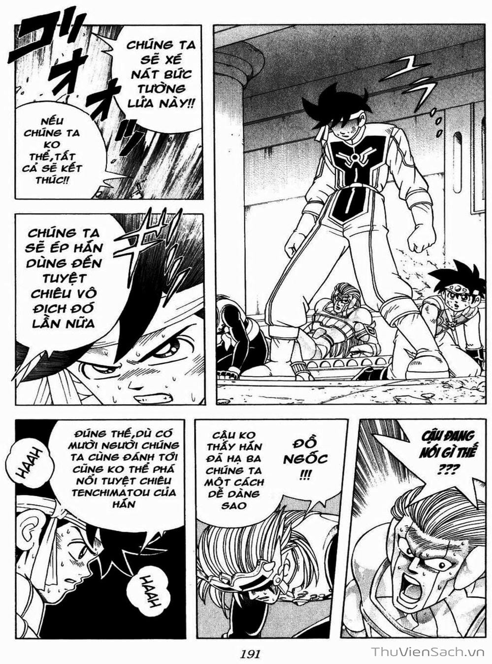 Truyện Tranh Dấu Ấn Rồng Thiêng - Dragon Quest trang 4