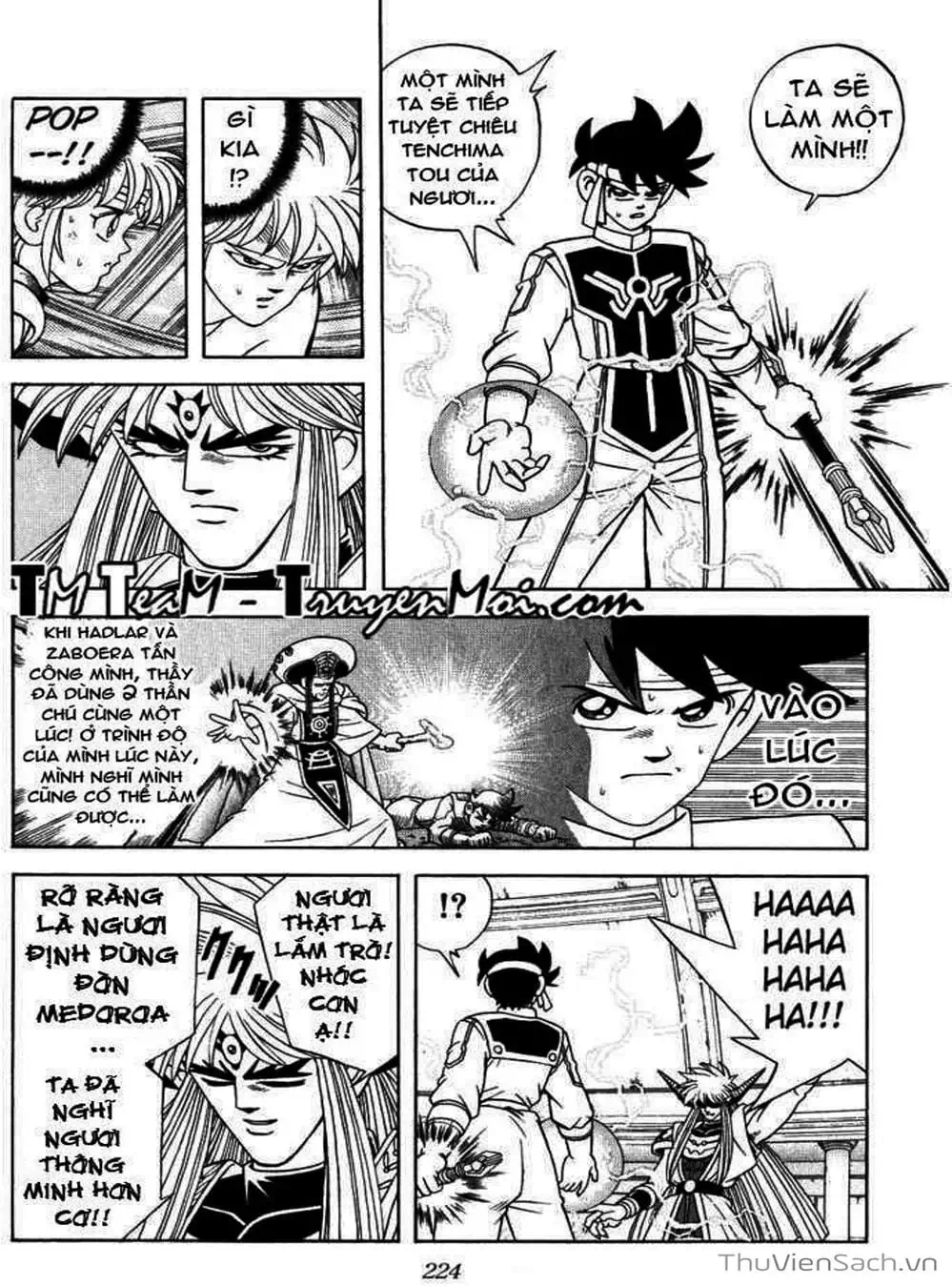 Truyện Tranh Dấu Ấn Rồng Thiêng - Dragon Quest trang 4