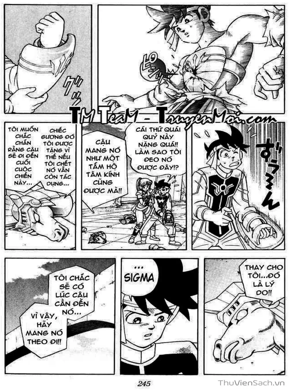 Truyện Tranh Dấu Ấn Rồng Thiêng - Dragon Quest trang 4