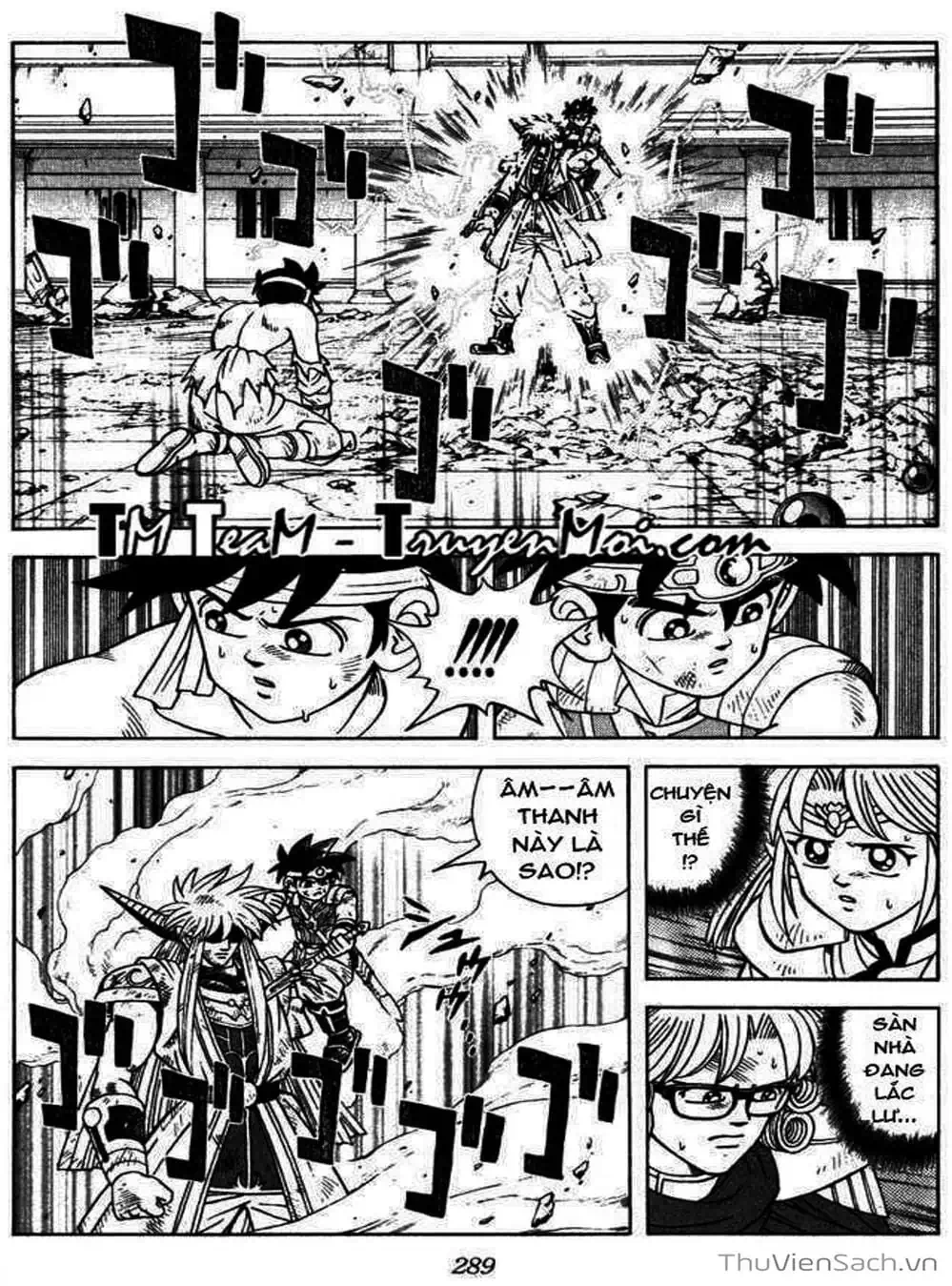 Truyện Tranh Dấu Ấn Rồng Thiêng - Dragon Quest trang 4