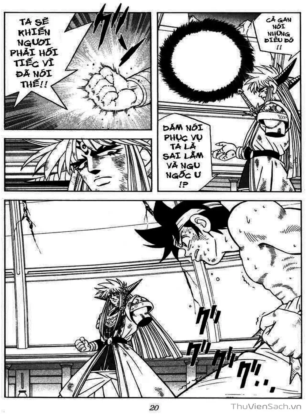 Truyện Tranh Dấu Ấn Rồng Thiêng - Dragon Quest trang 4