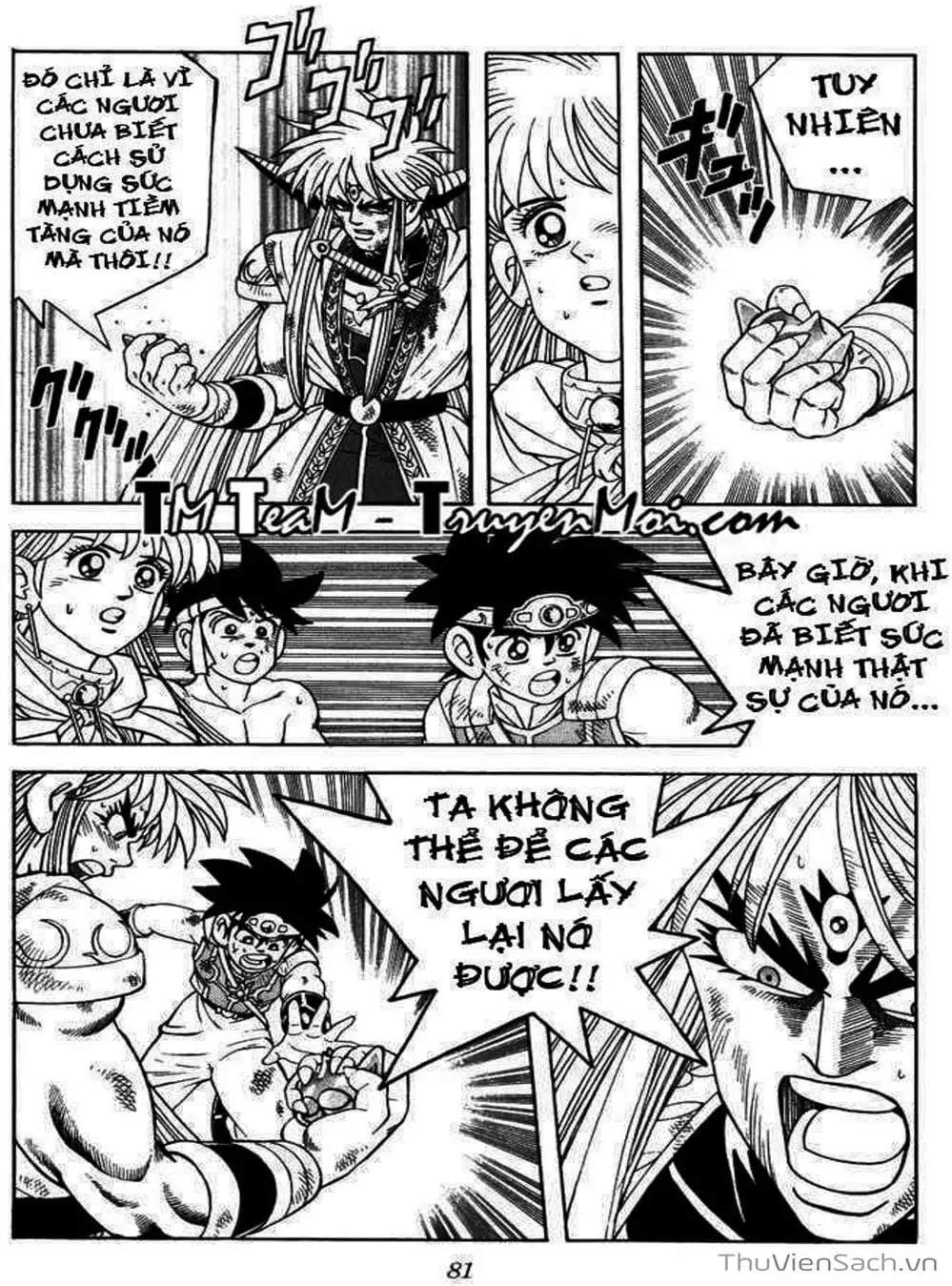 Truyện Tranh Dấu Ấn Rồng Thiêng - Dragon Quest trang 4