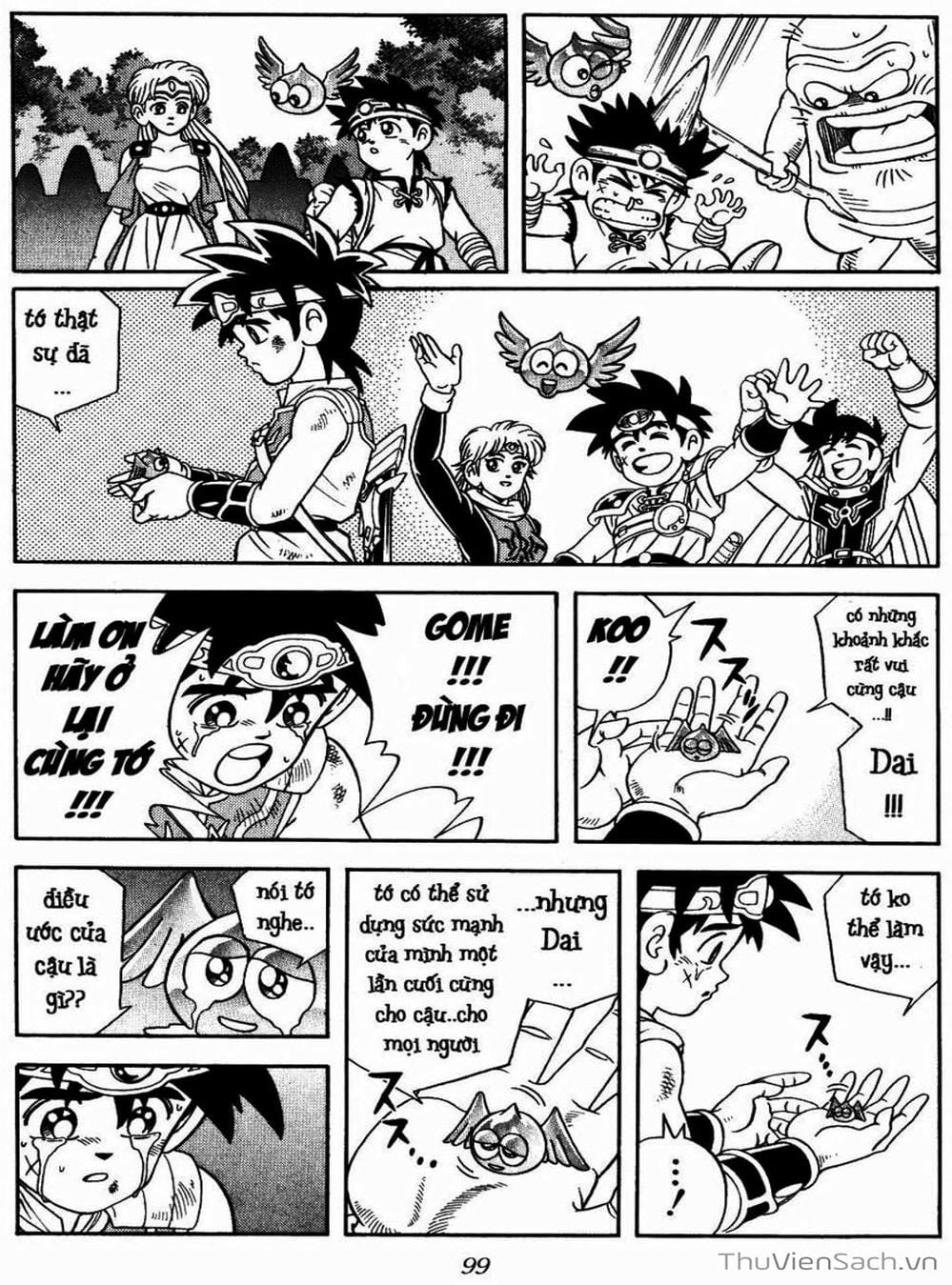 Truyện Tranh Dấu Ấn Rồng Thiêng - Dragon Quest trang 4