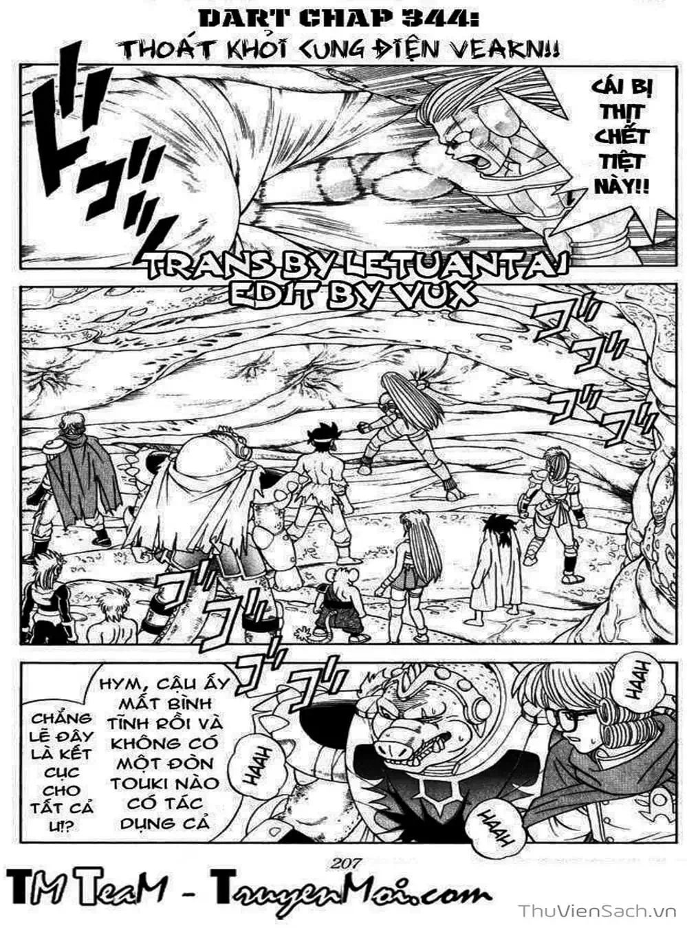 Truyện Tranh Dấu Ấn Rồng Thiêng - Dragon Quest trang 4