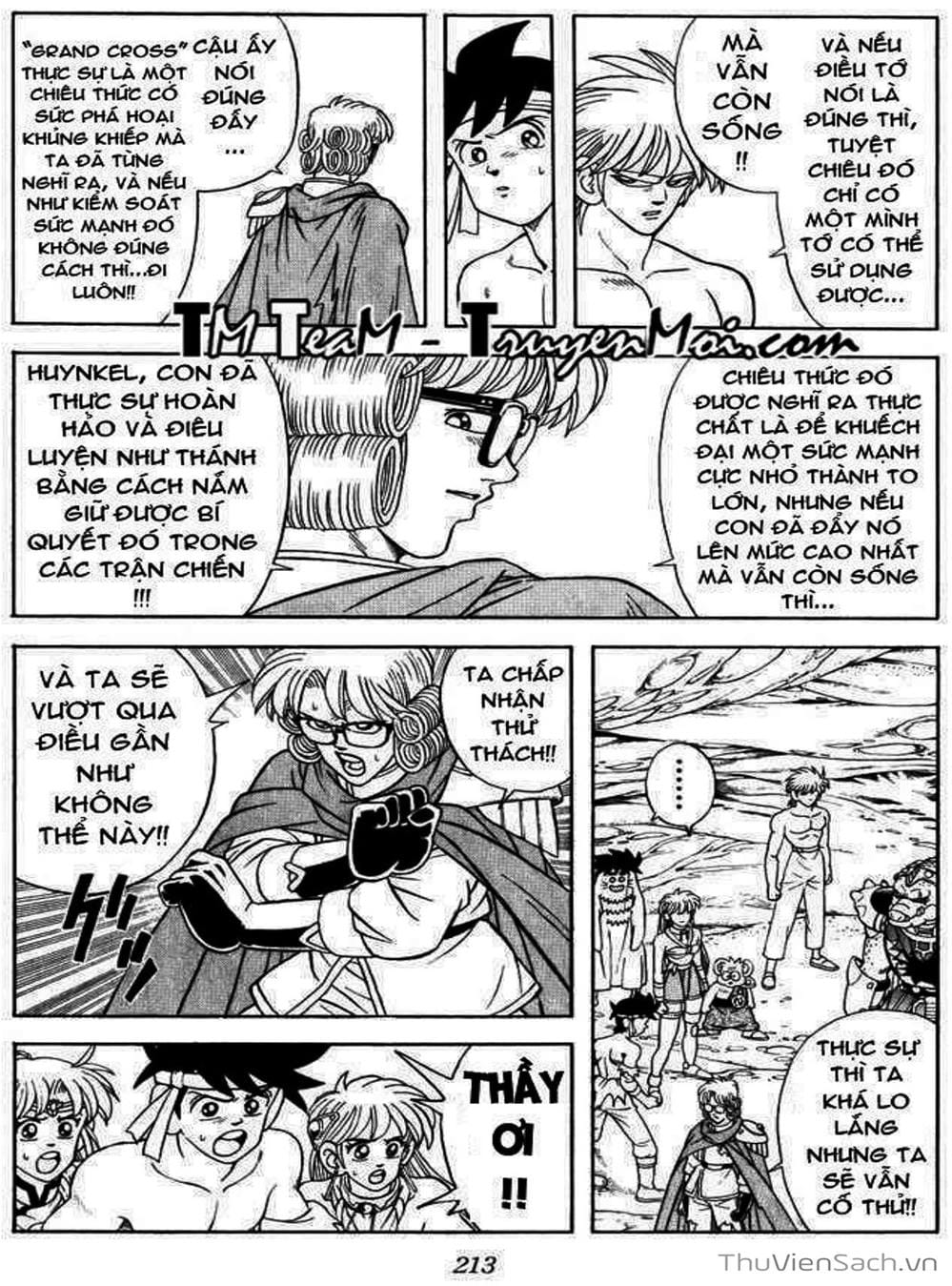 Truyện Tranh Dấu Ấn Rồng Thiêng - Dragon Quest trang 4