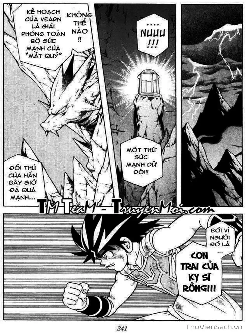 Truyện Tranh Dấu Ấn Rồng Thiêng - Dragon Quest trang 4
