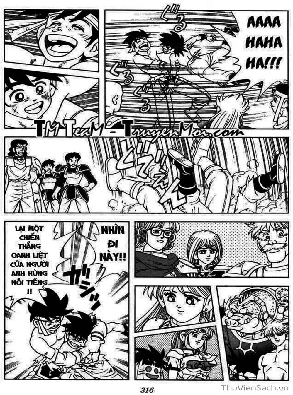 Truyện Tranh Dấu Ấn Rồng Thiêng - Dragon Quest trang 4